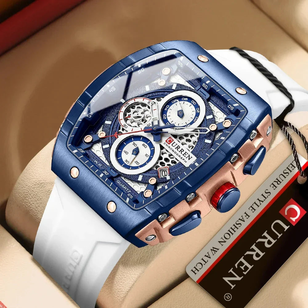 The Monolith Square - Luxury Men's Quartz Watch